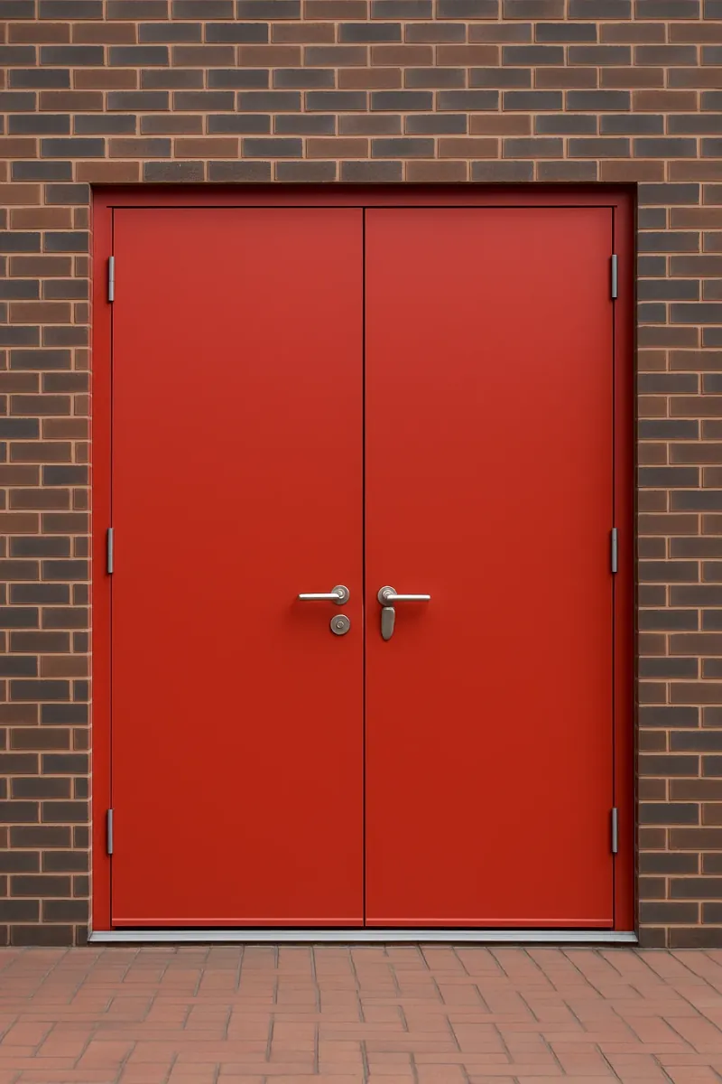 double steel doors - professional steel doors available in Burnley from UK manufacturers