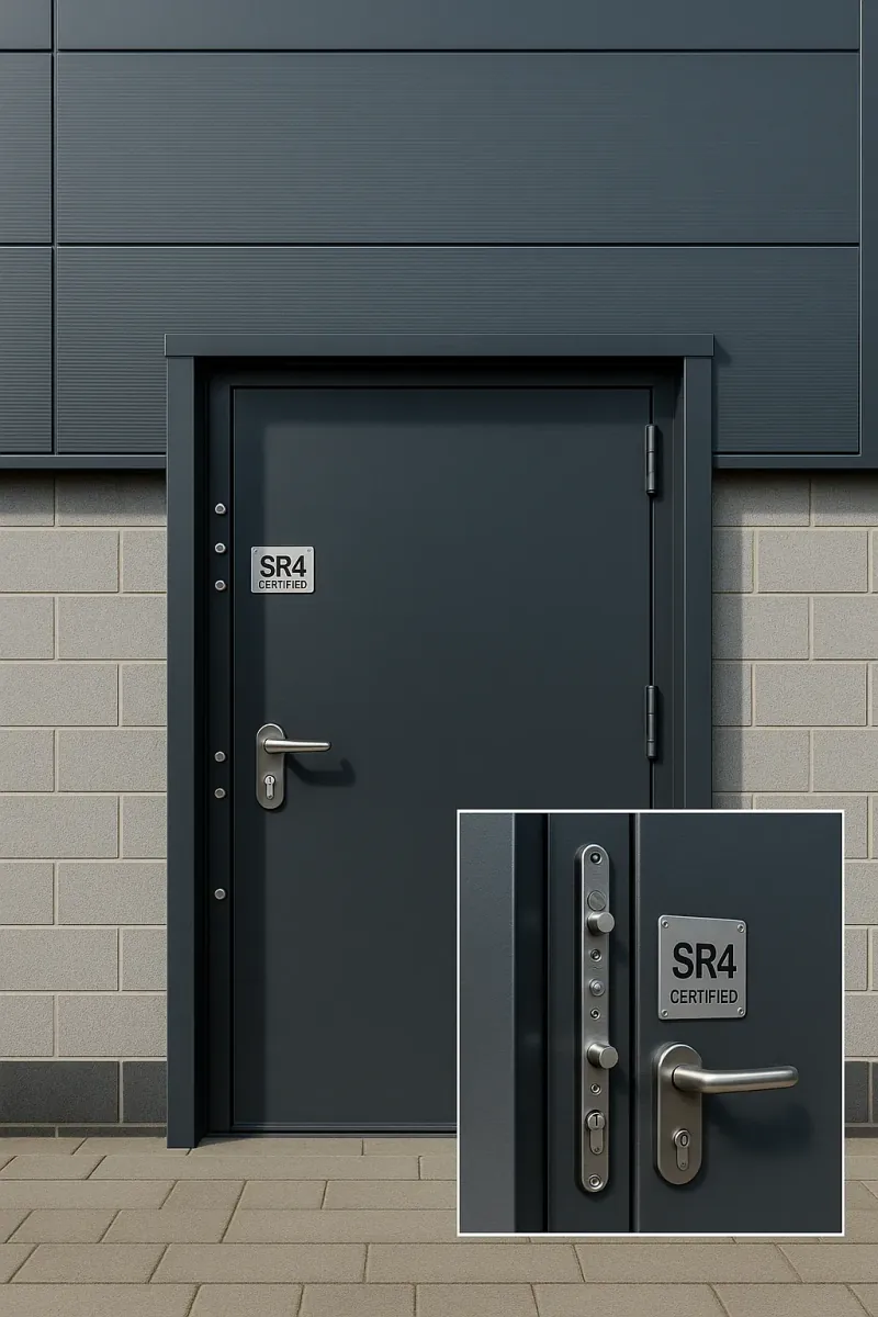 security rated steel doors - professional steel doors available in Burnley from UK manufacturers